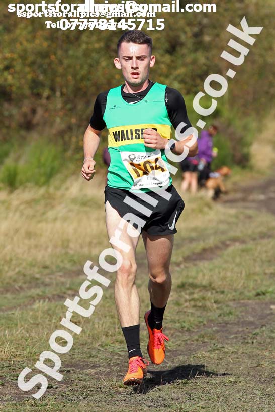 Senior mens 2019 Start Fitness Harrier League, Wrekenton, Gateshead. Photo: David T. Hewitson/Sports for All Pics